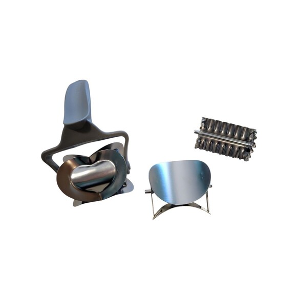 NWOB Pampered Chef Rolling Cookie Cutter # 1442 & Attachments Heart - Picture 1 of 6